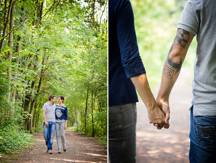 Session d'engagement Amandine & Mathieu